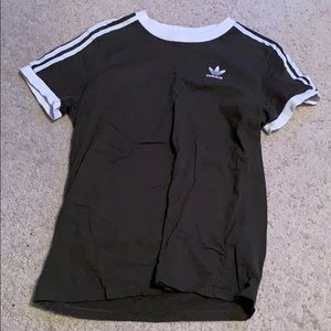 Dark Green adidas shirt